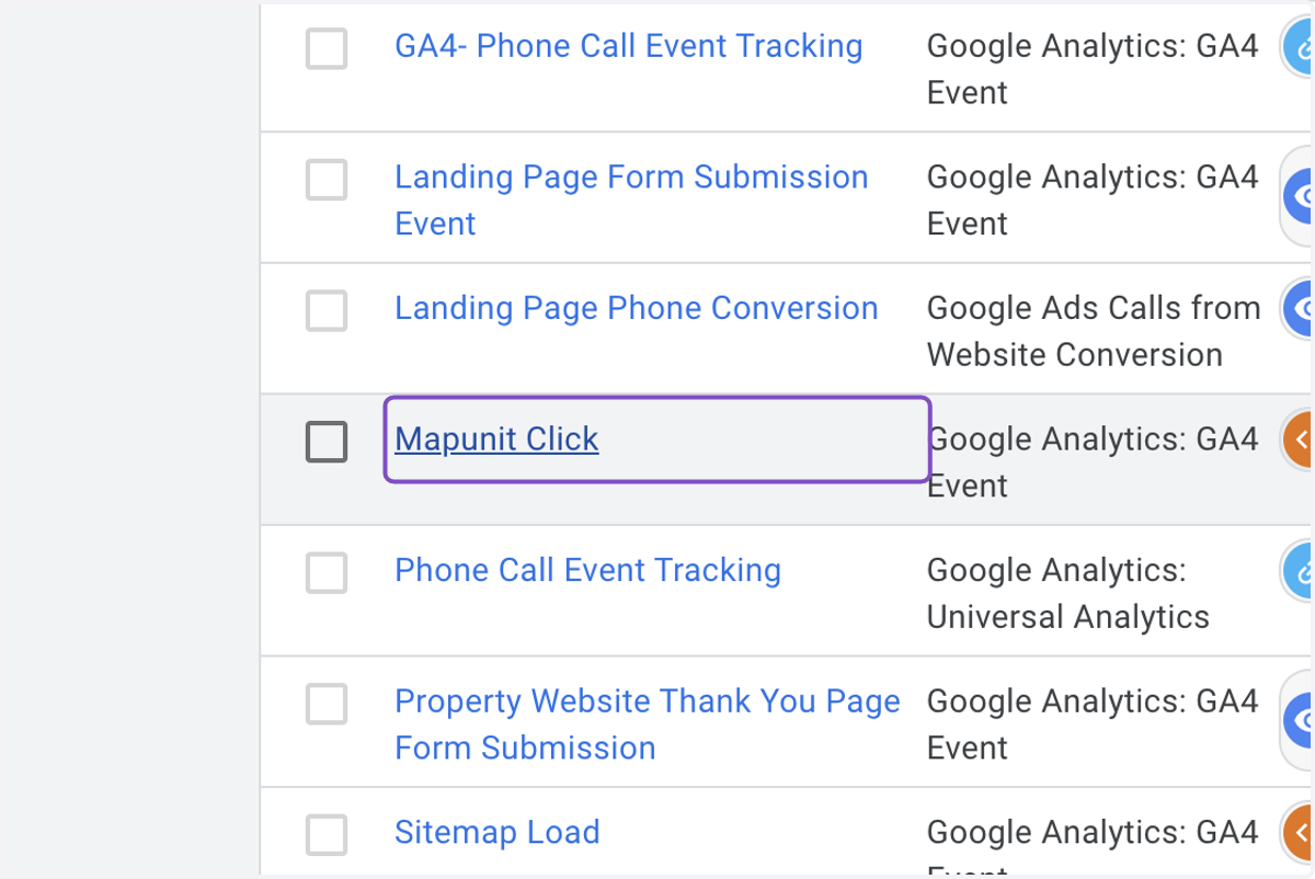 Click on Mapunit Click