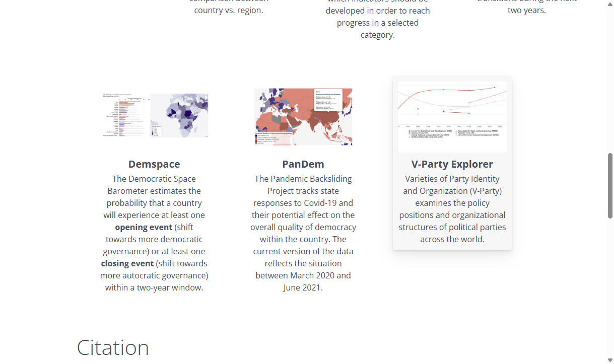 Click on V-Party Explorer