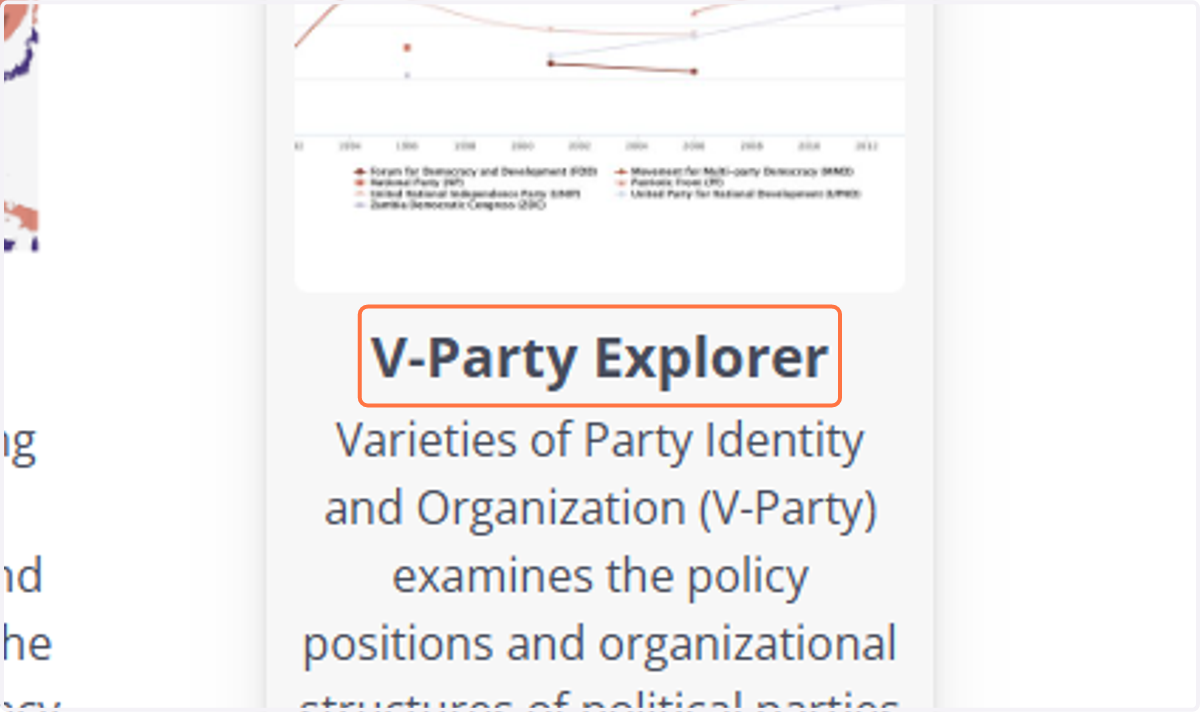 Click on V-Party Explorer