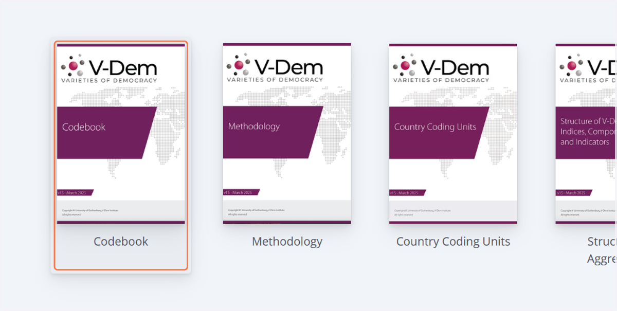 Click on Codebook
