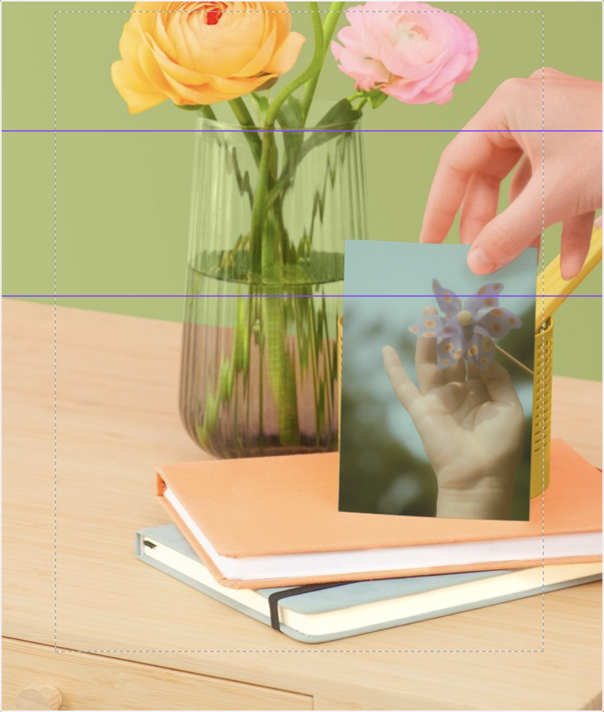 The image will be added into the mockup.