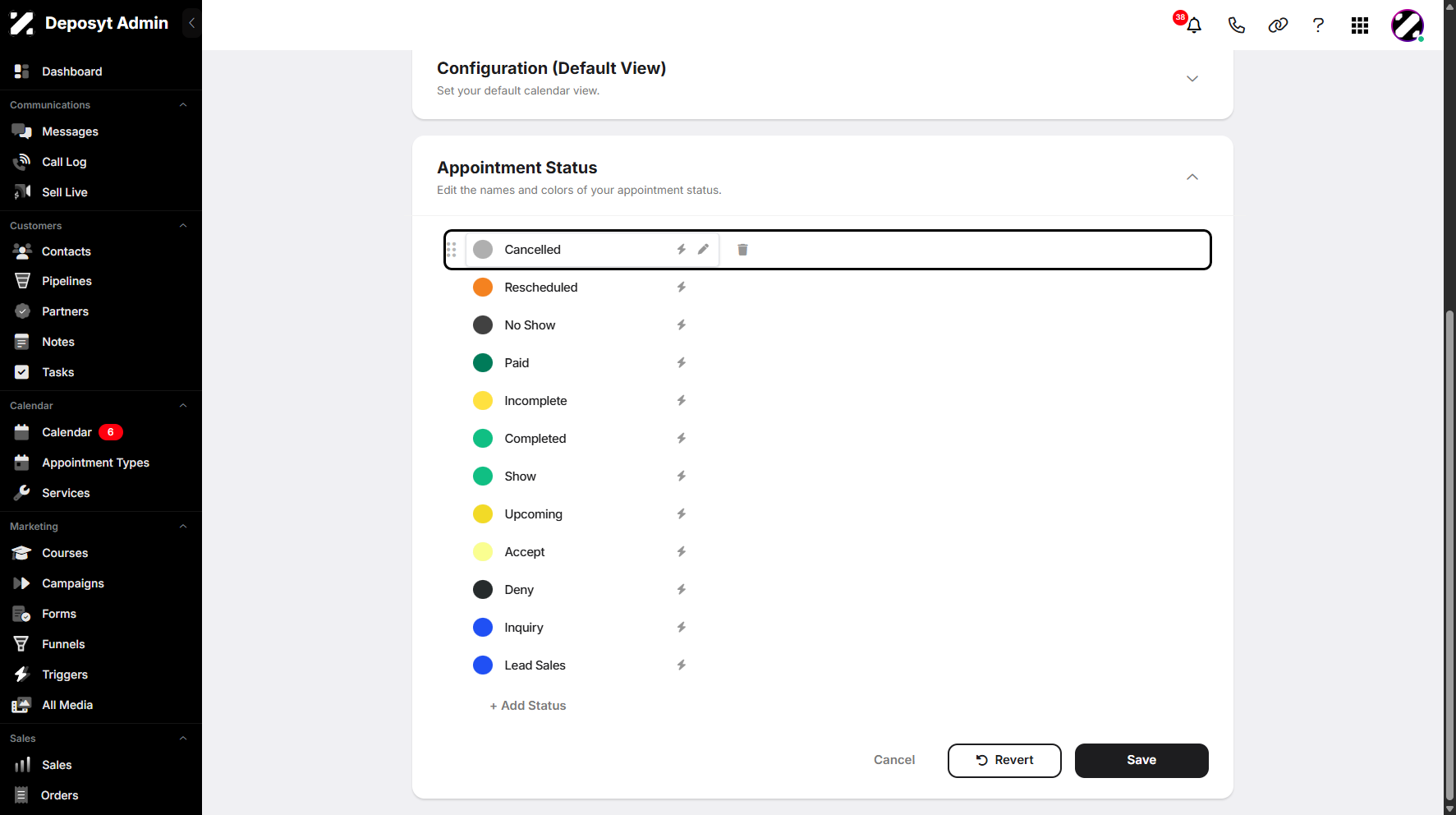 Step 7: You can change the color, edit, or delete it by hovering over it and clicking the corresponding action button.