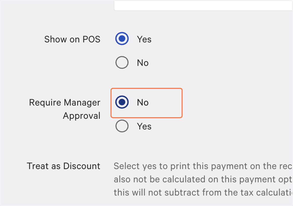 Check "Require Manager Approval" to No
