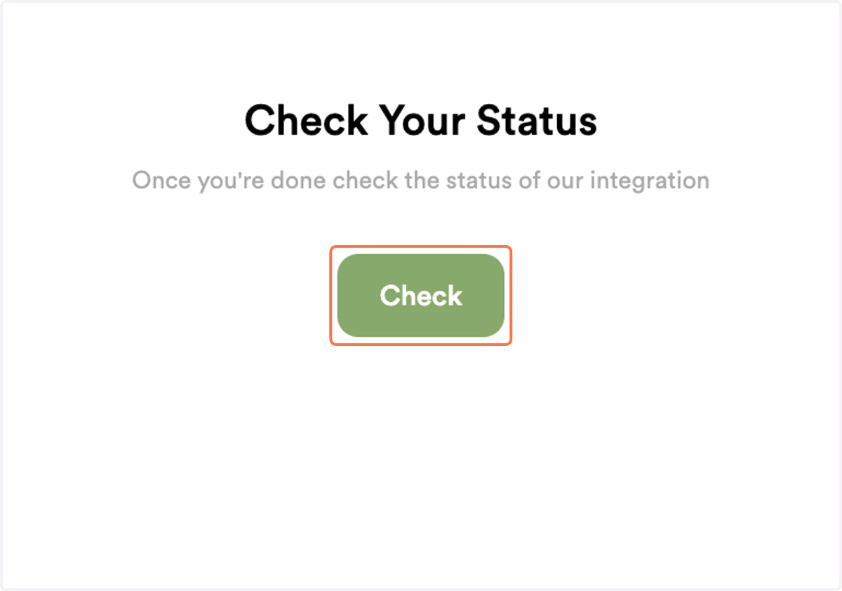 Click on Check