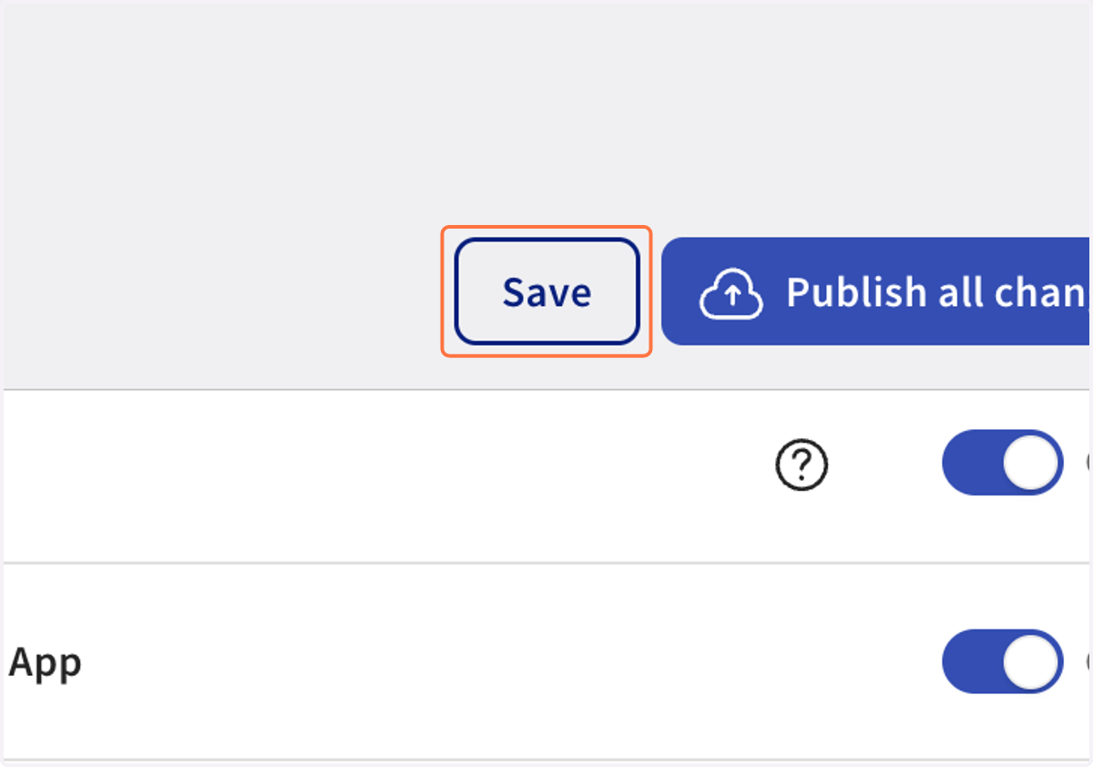 Click on Save