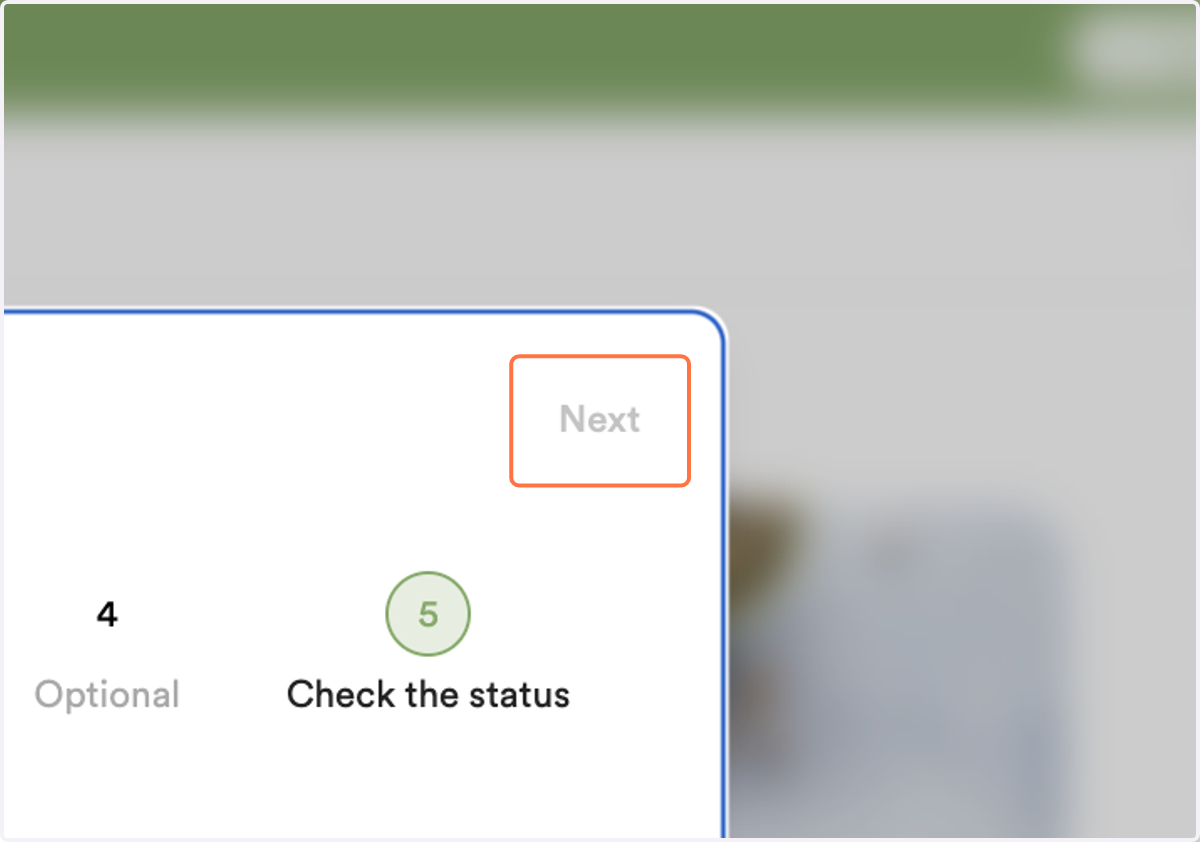 Click on Next
