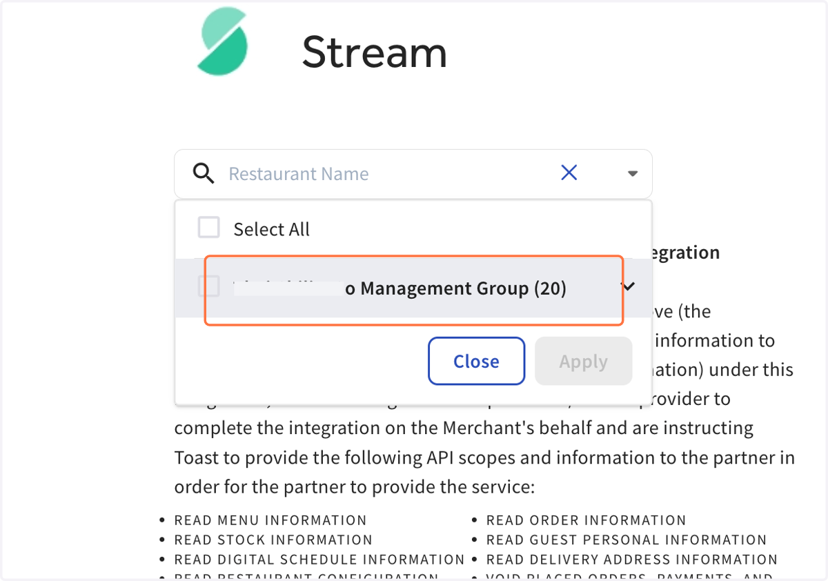 You can select just one or all locations from this drop down if we will be adding more to Kea Ai in the future.