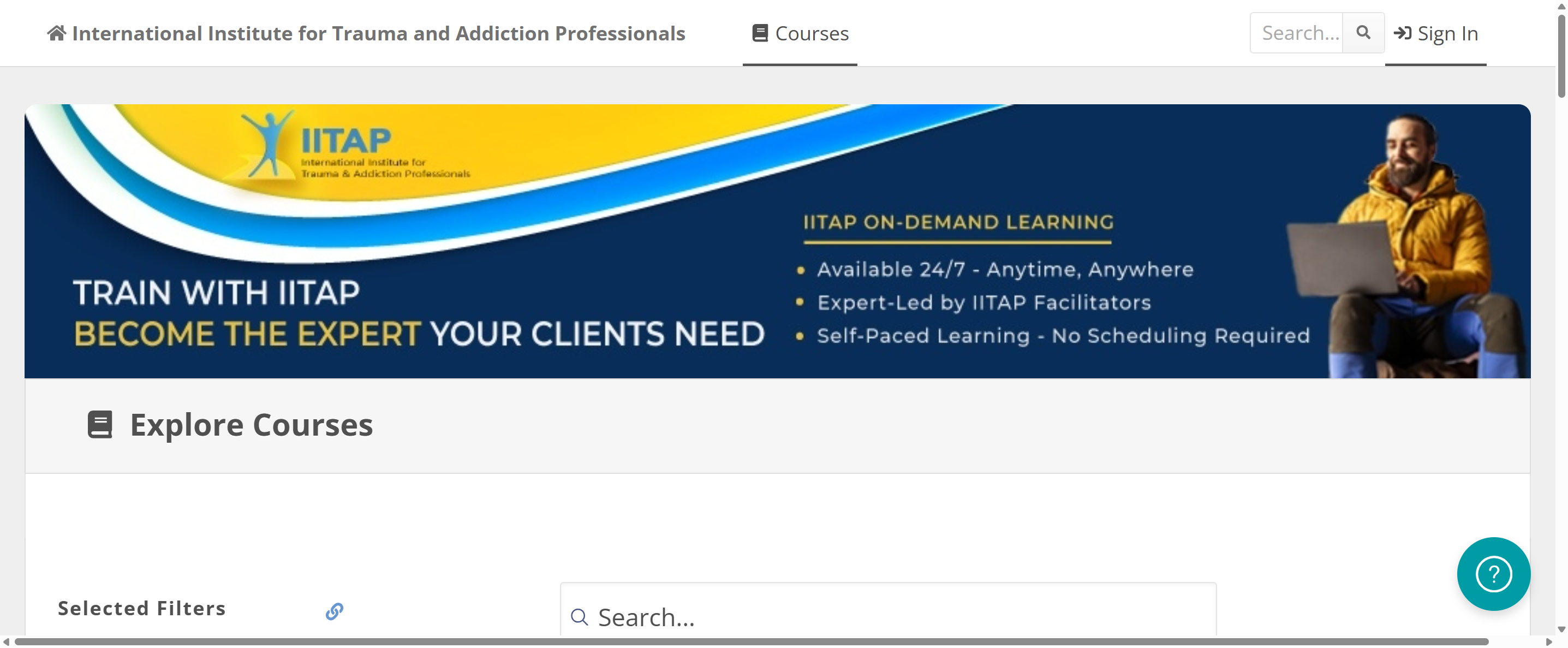 Click on Sign In