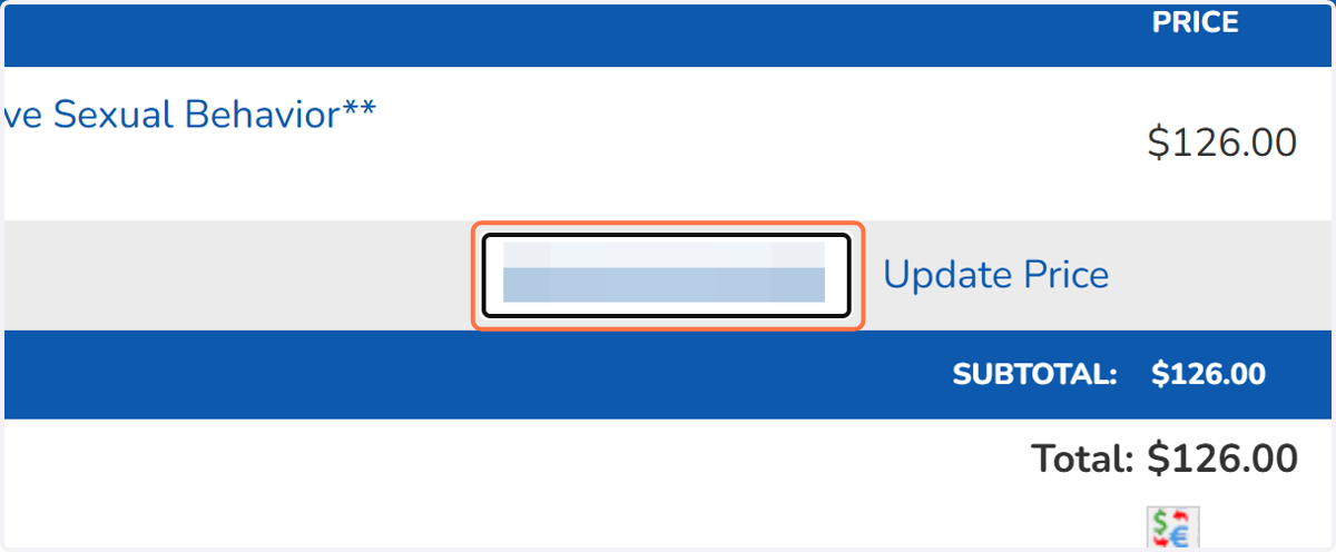 If you have a promo code, type it in the text field