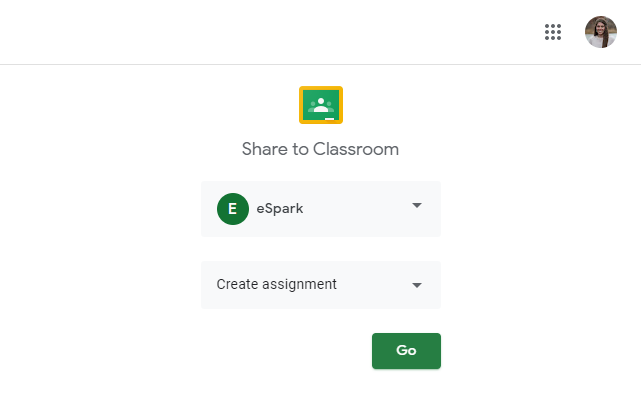 Click on Go to next step