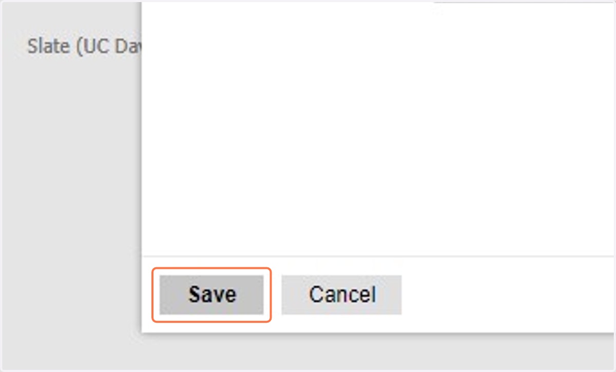Click save