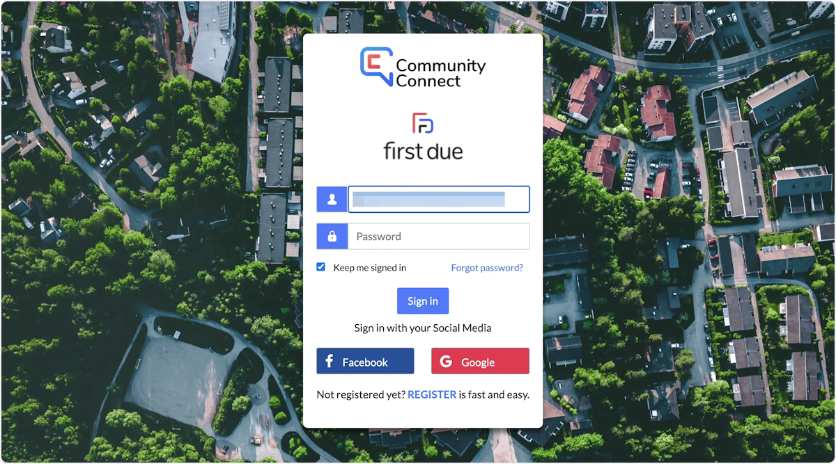 Enter your email address associated with your Community Connect profile.