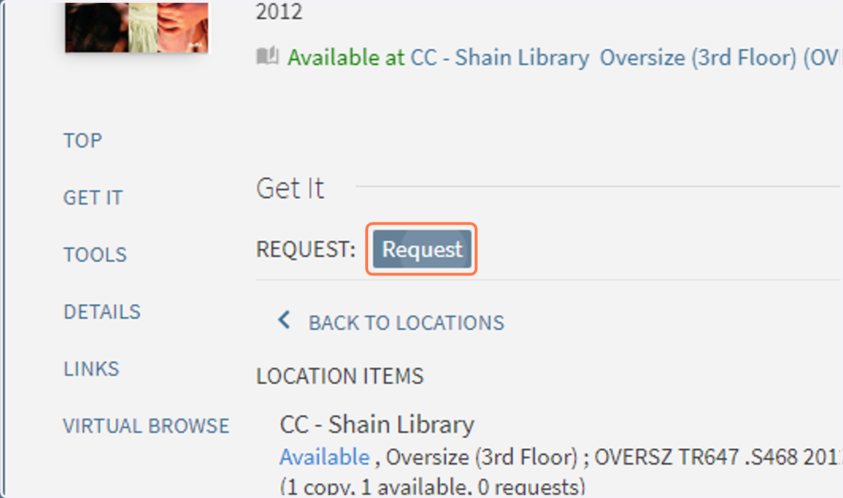 Click on Request below "Get It"