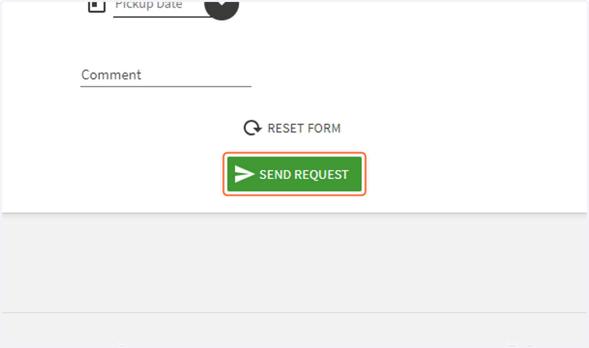 Click on SEND REQUEST