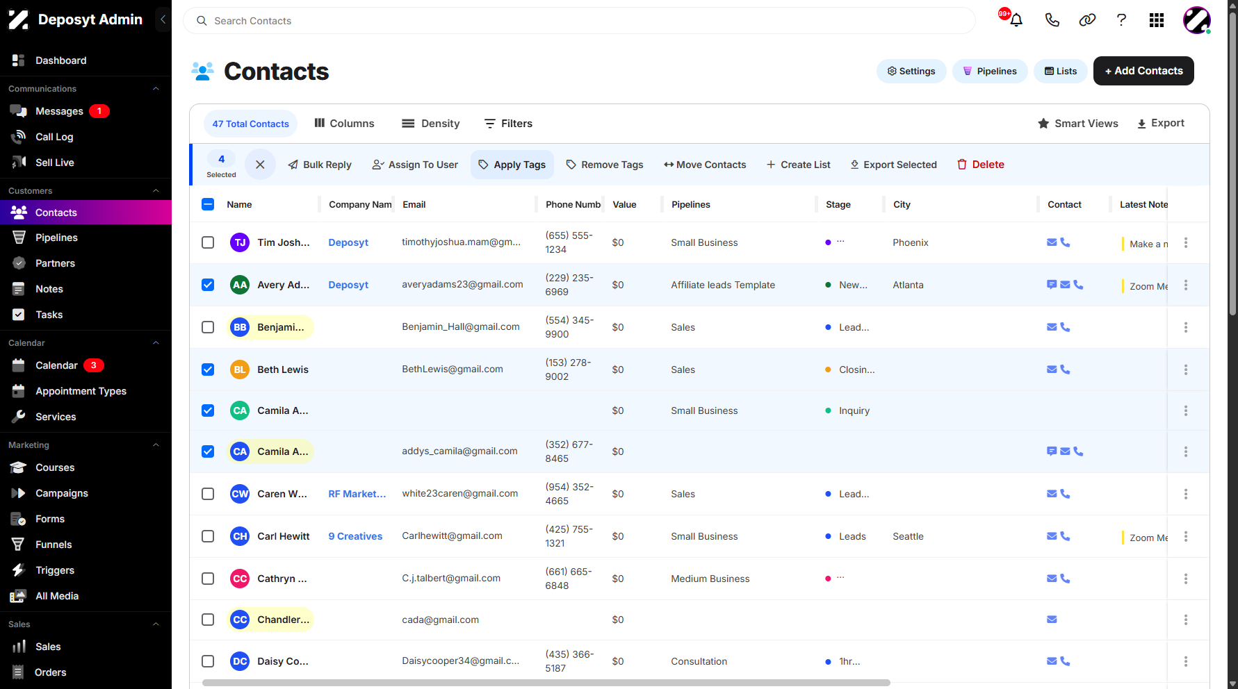 Step 5: Click on Apply Tags to continue.