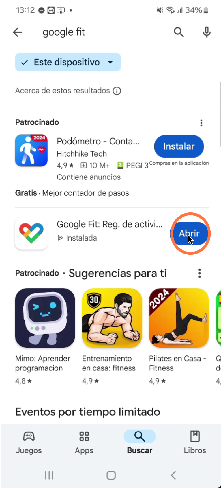 Una vez instalada, la abriremos para configurarla