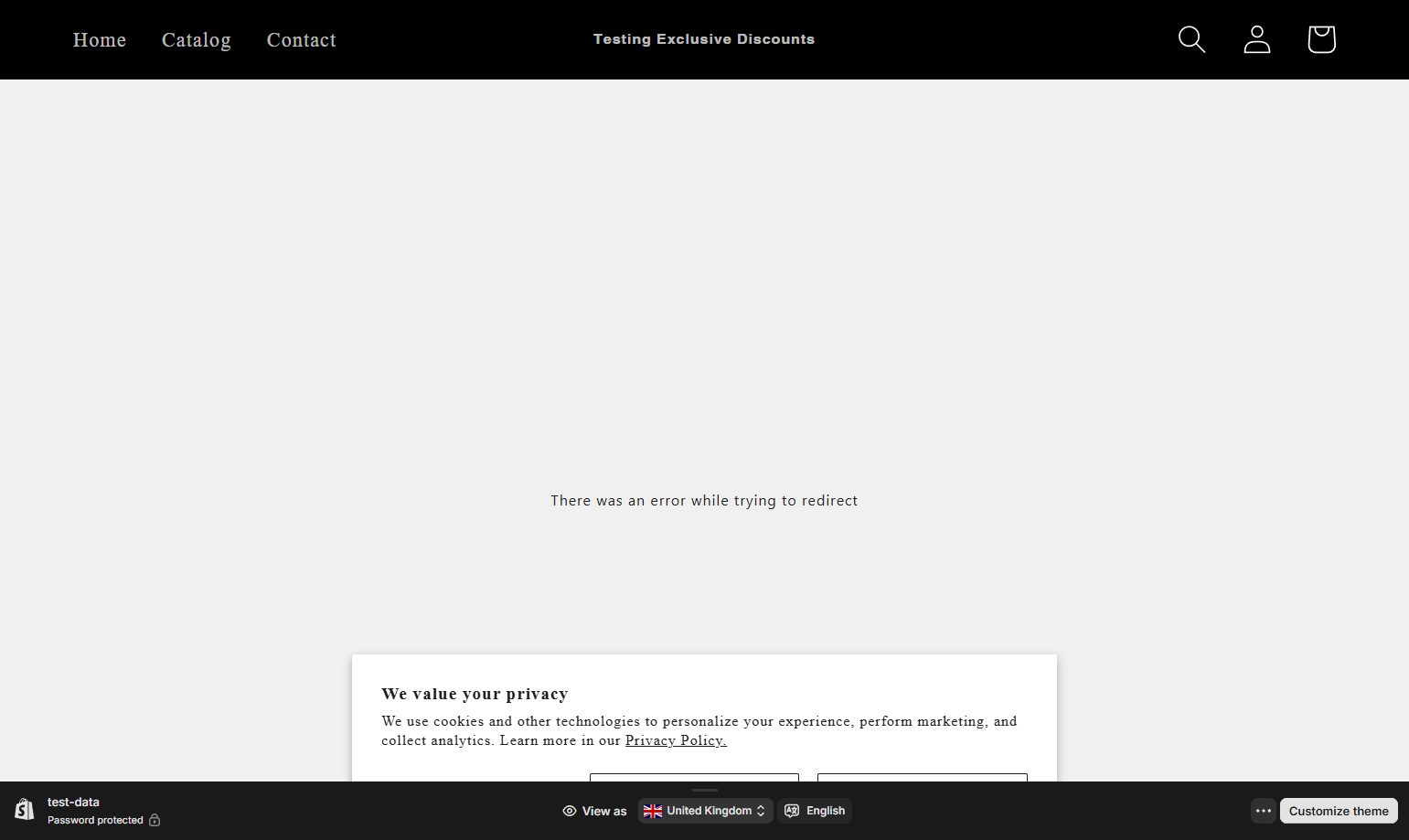 Check if page is working correctly