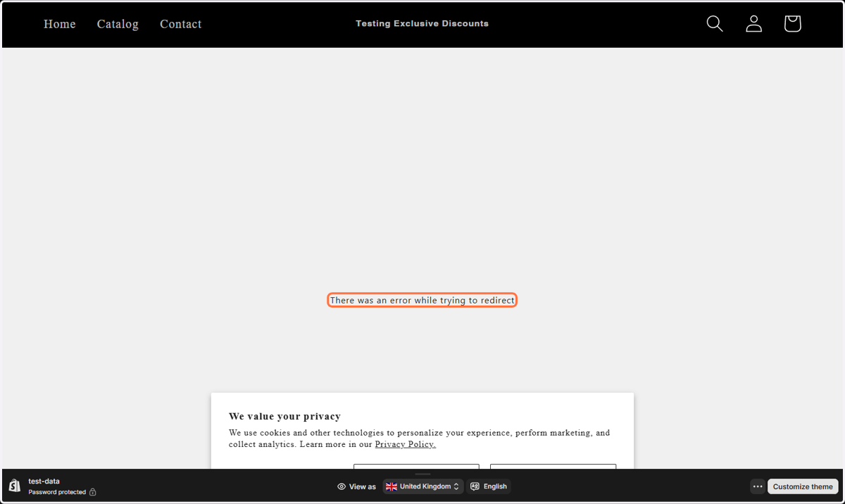 Check if page is working correctly