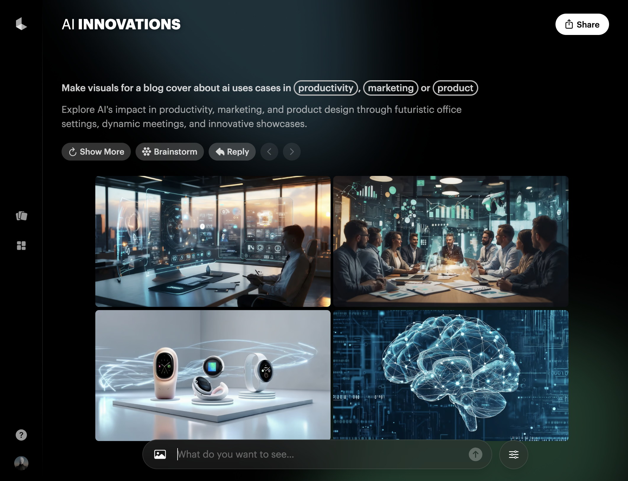 Click on Show More…