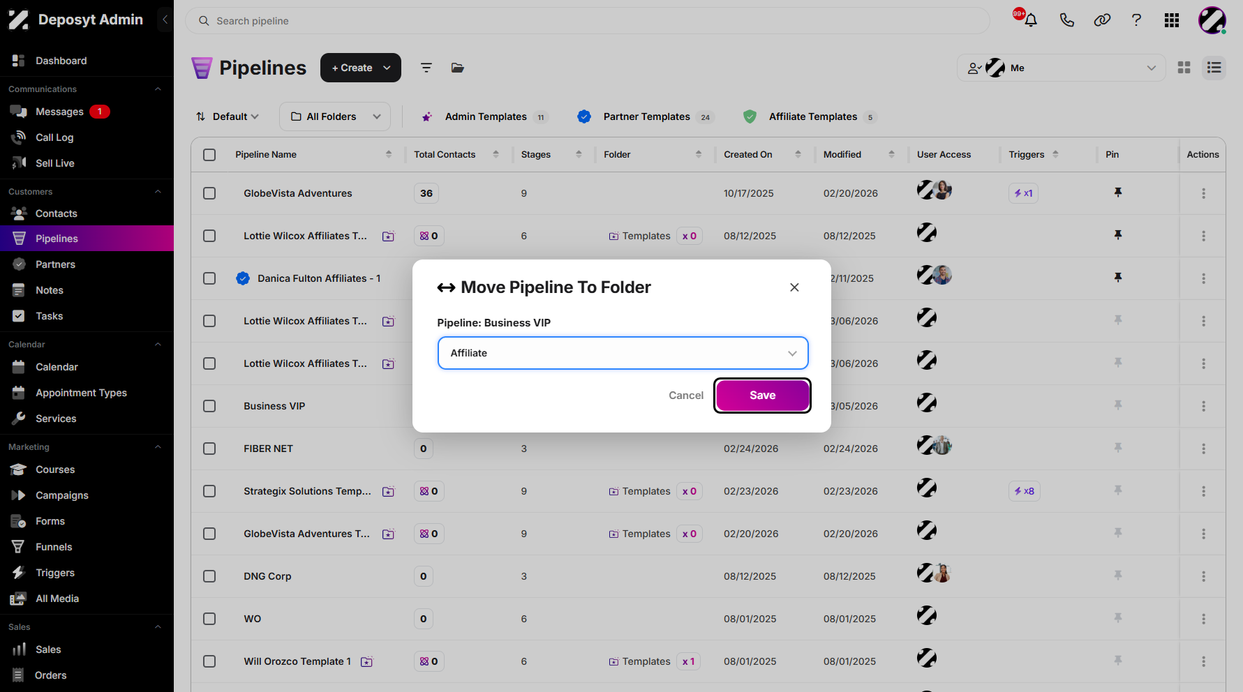 Step 11: Once you're done, click Save to apply the changes.