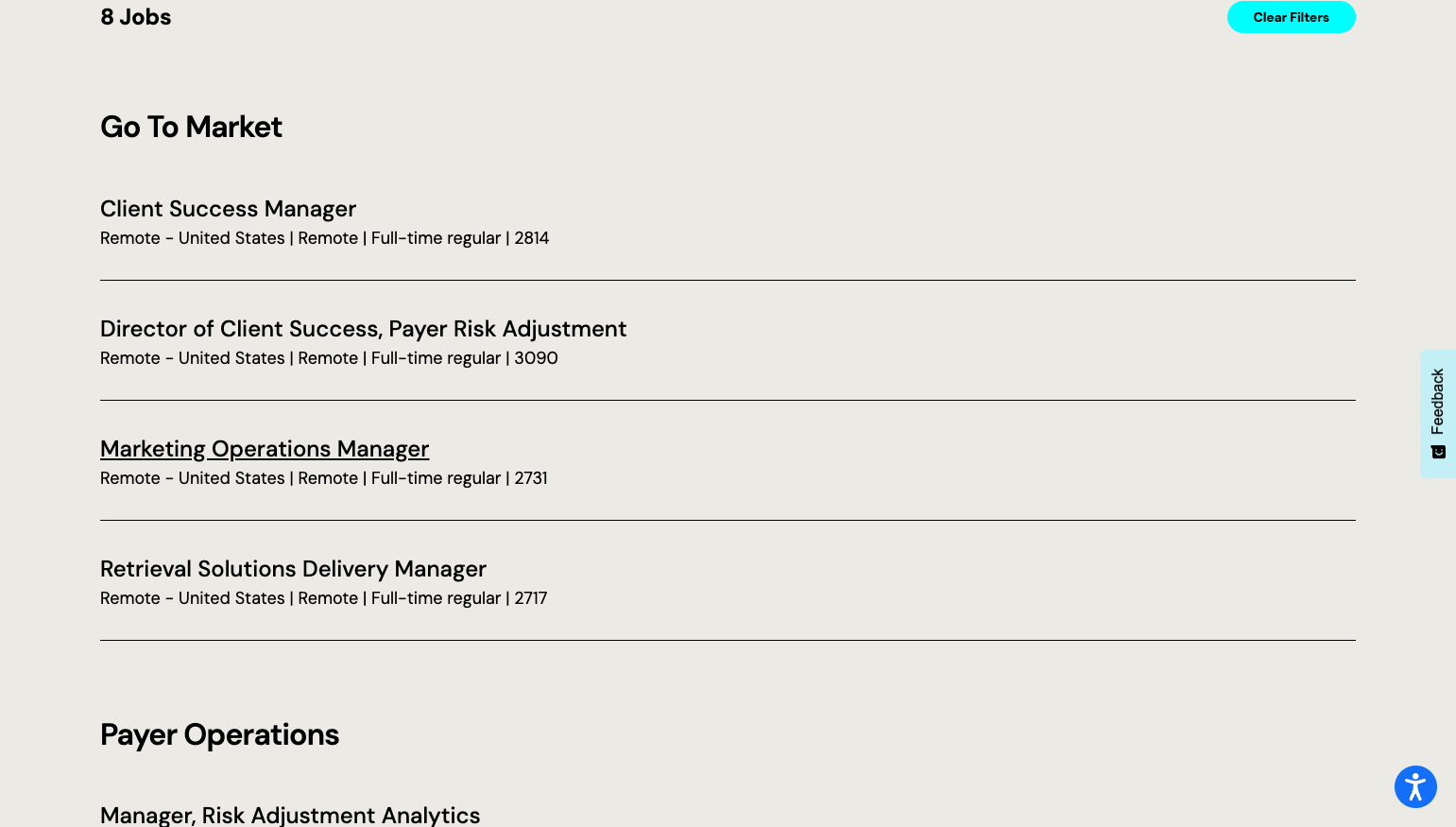 Review the job