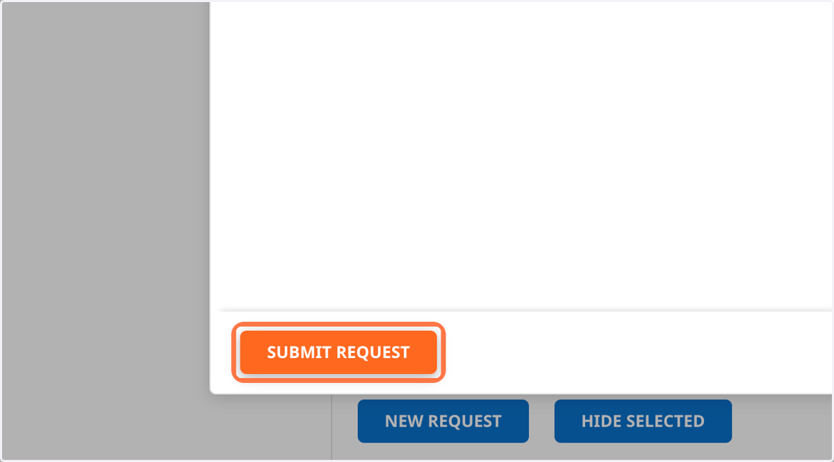 Click on SUBMIT REQUEST