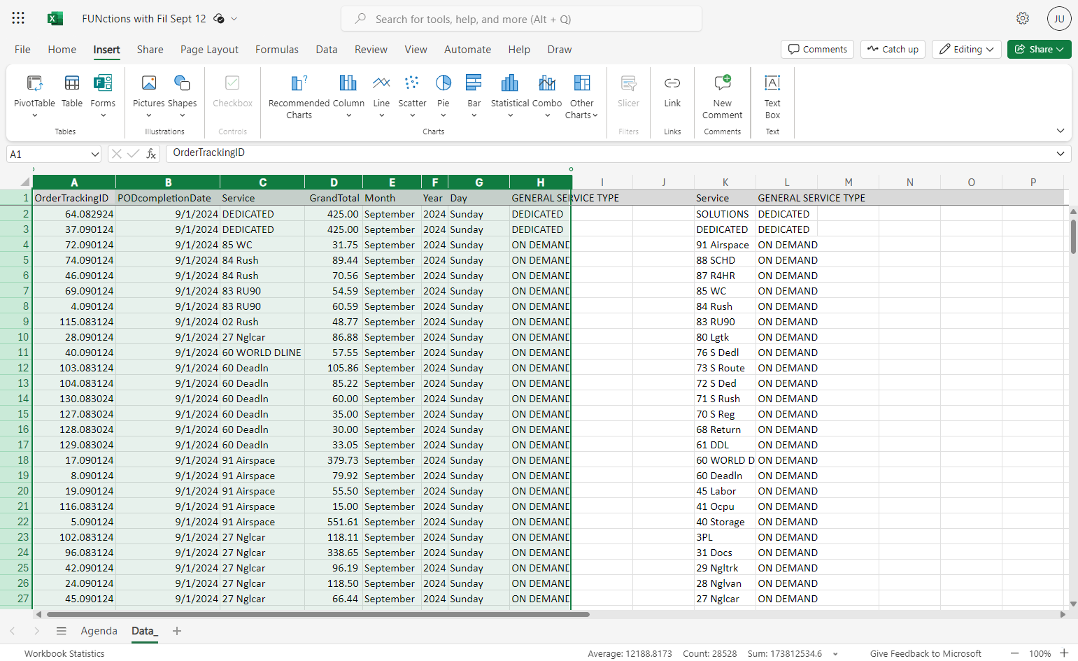 Click on From Table/Range