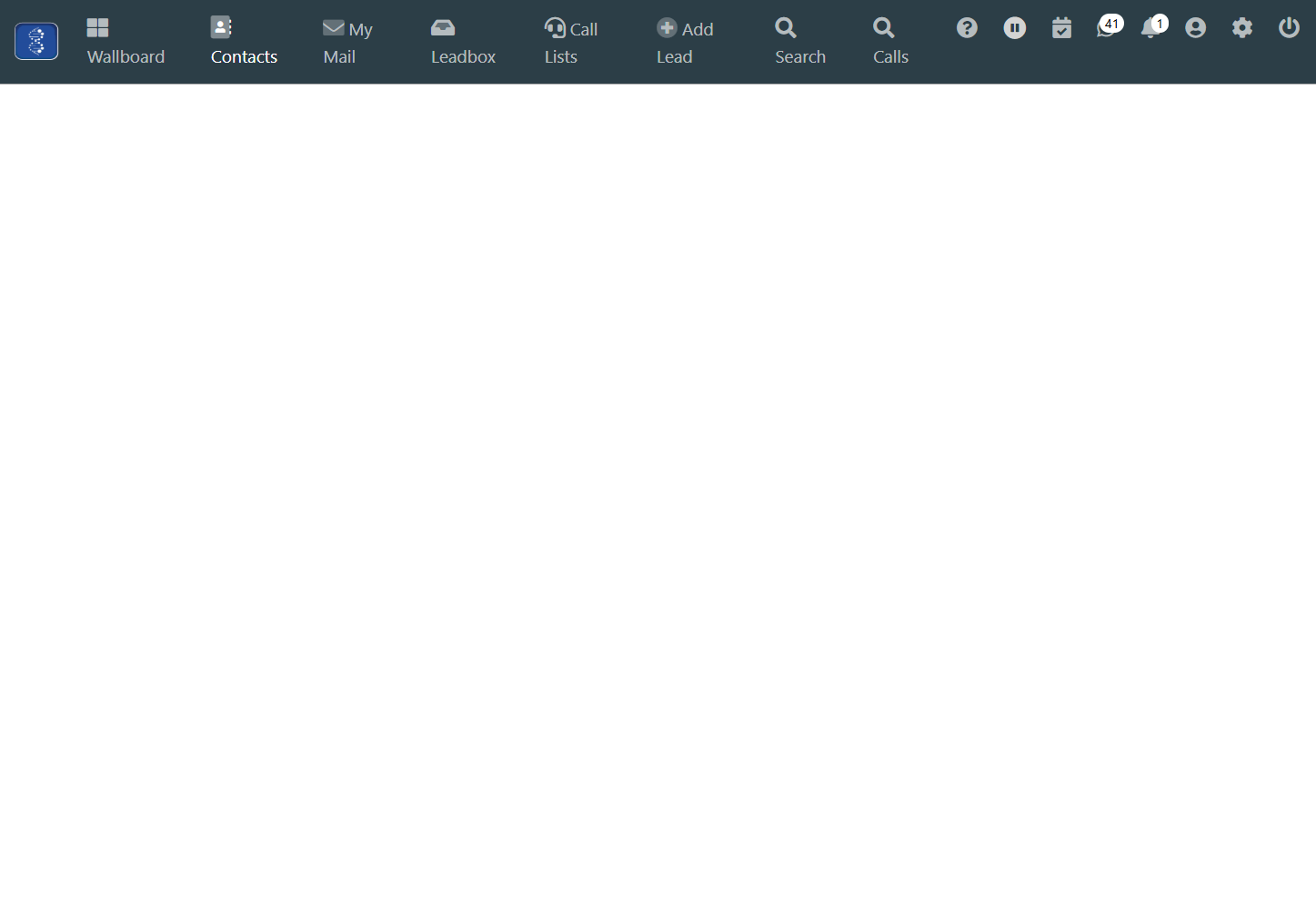 Click on Contacts…