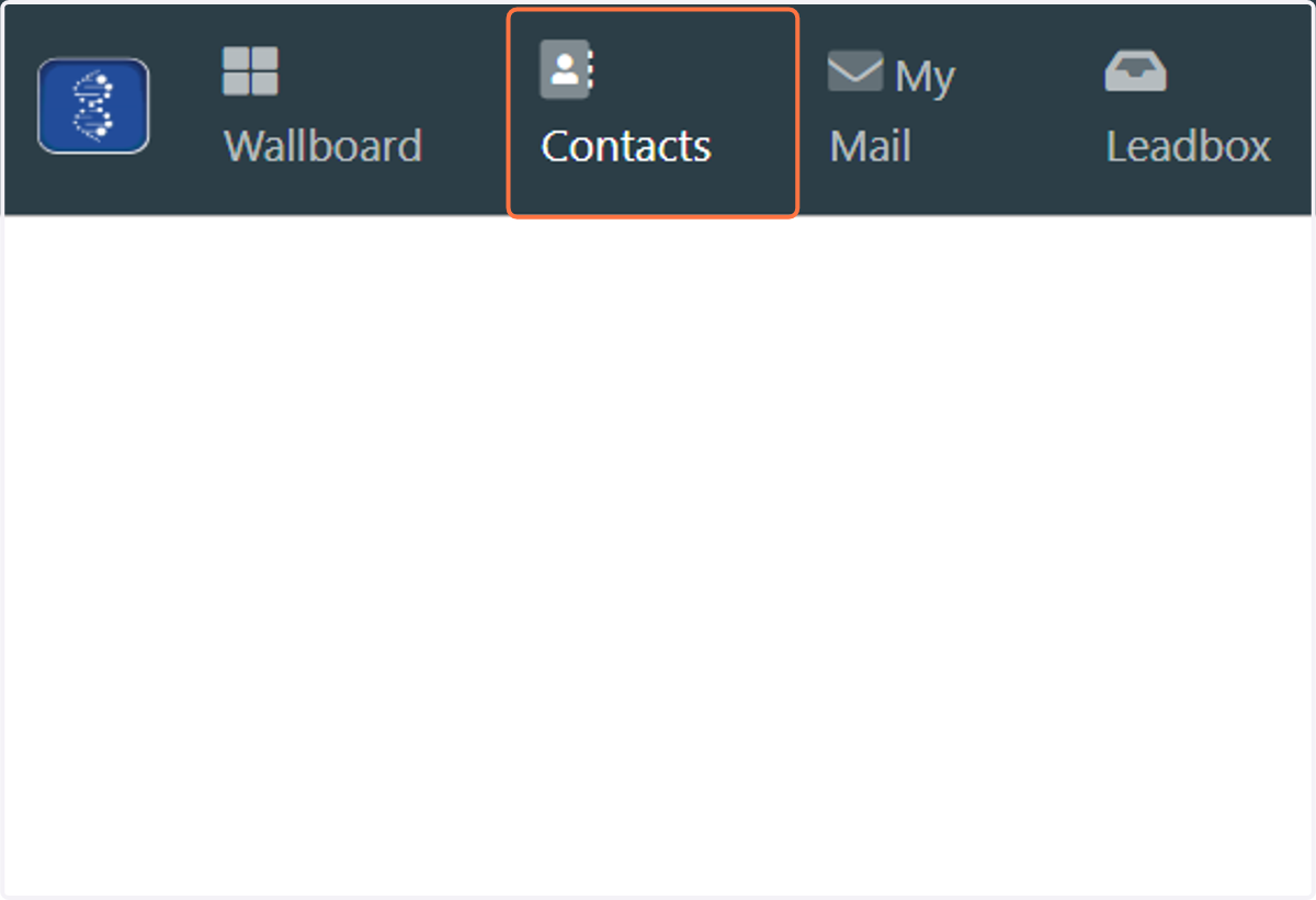 Click on Contacts…