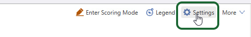 From there, Click Settings