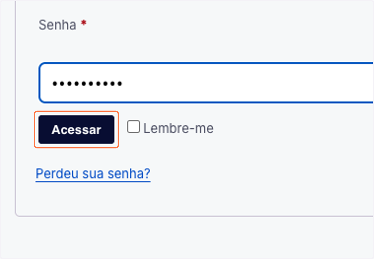 Click on Acessar