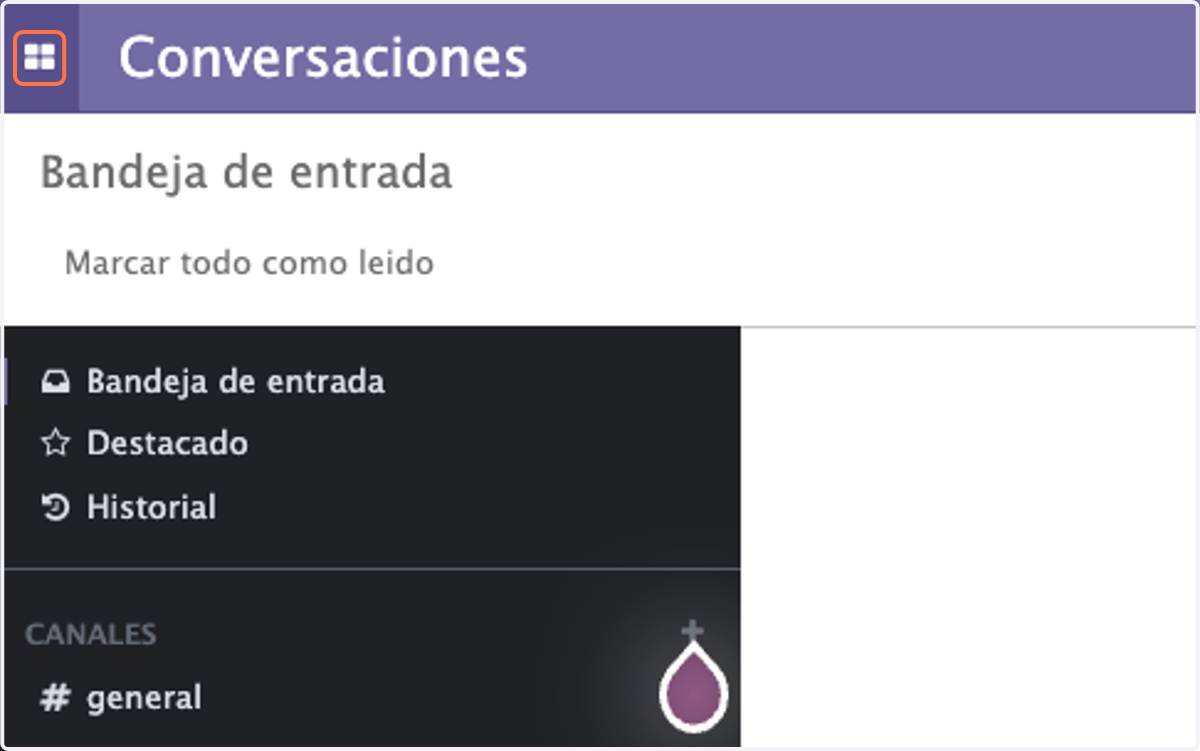 Haga clic en Menu de Modulos