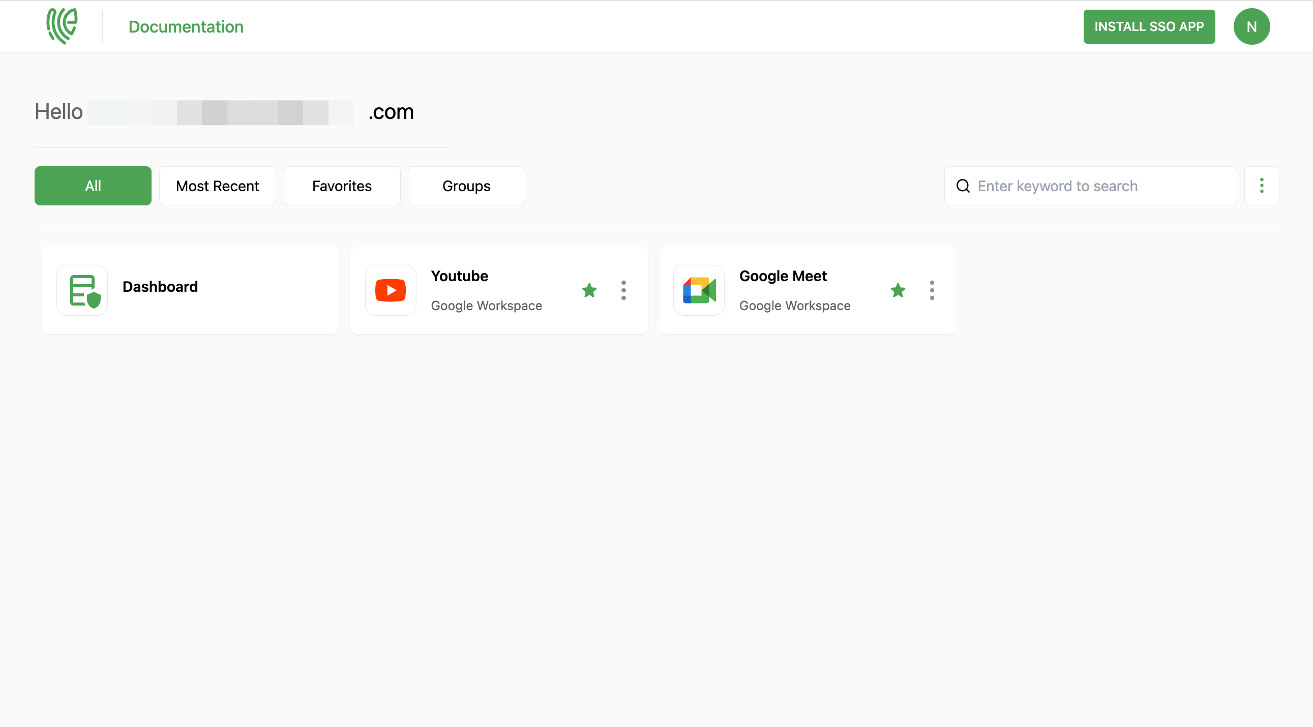 Google Workspace SSO