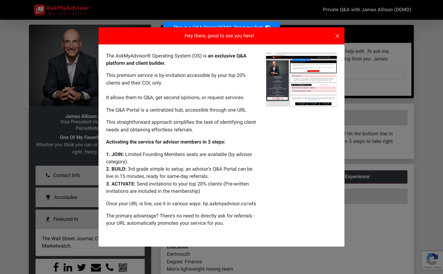 Click on document