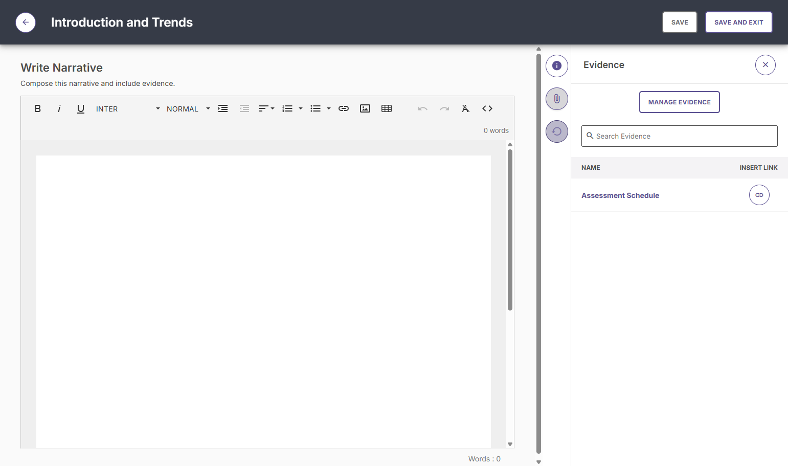 Update your progress by clicking on the backwards circular arrow.