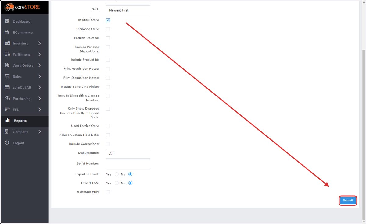 Submit Reports
