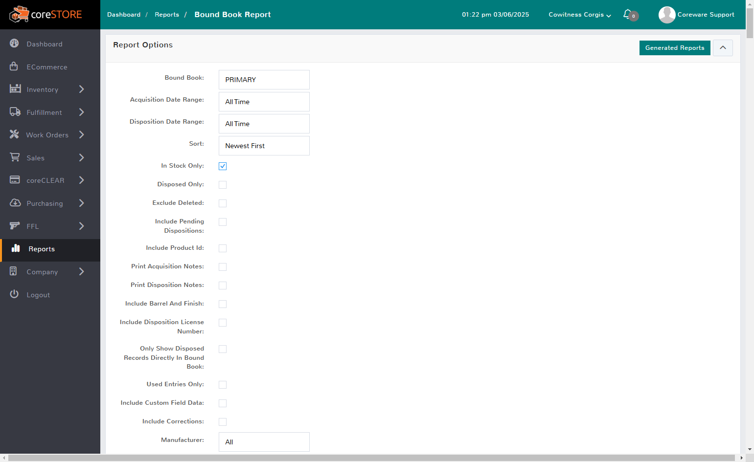 Select Filters