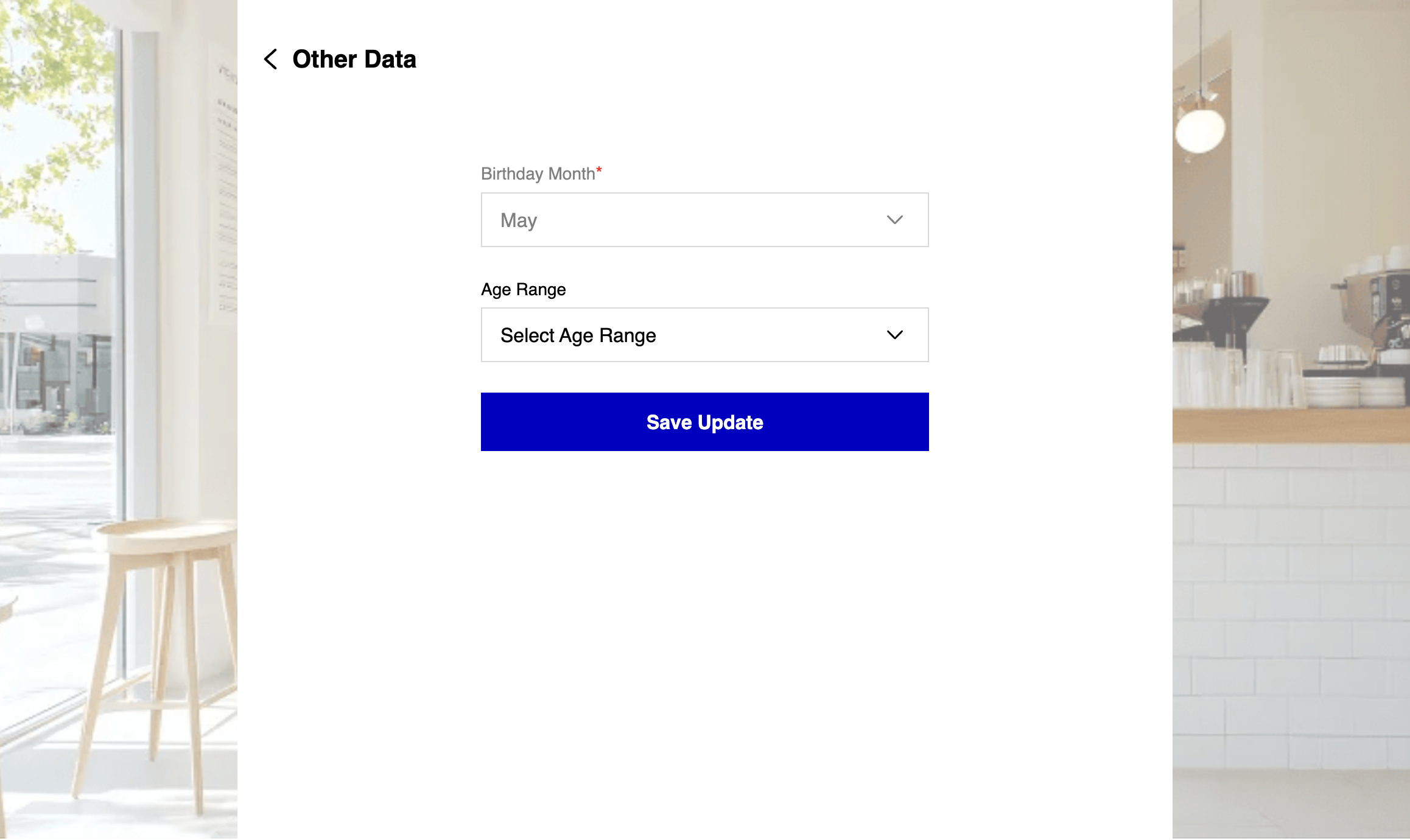 Edit Age Range