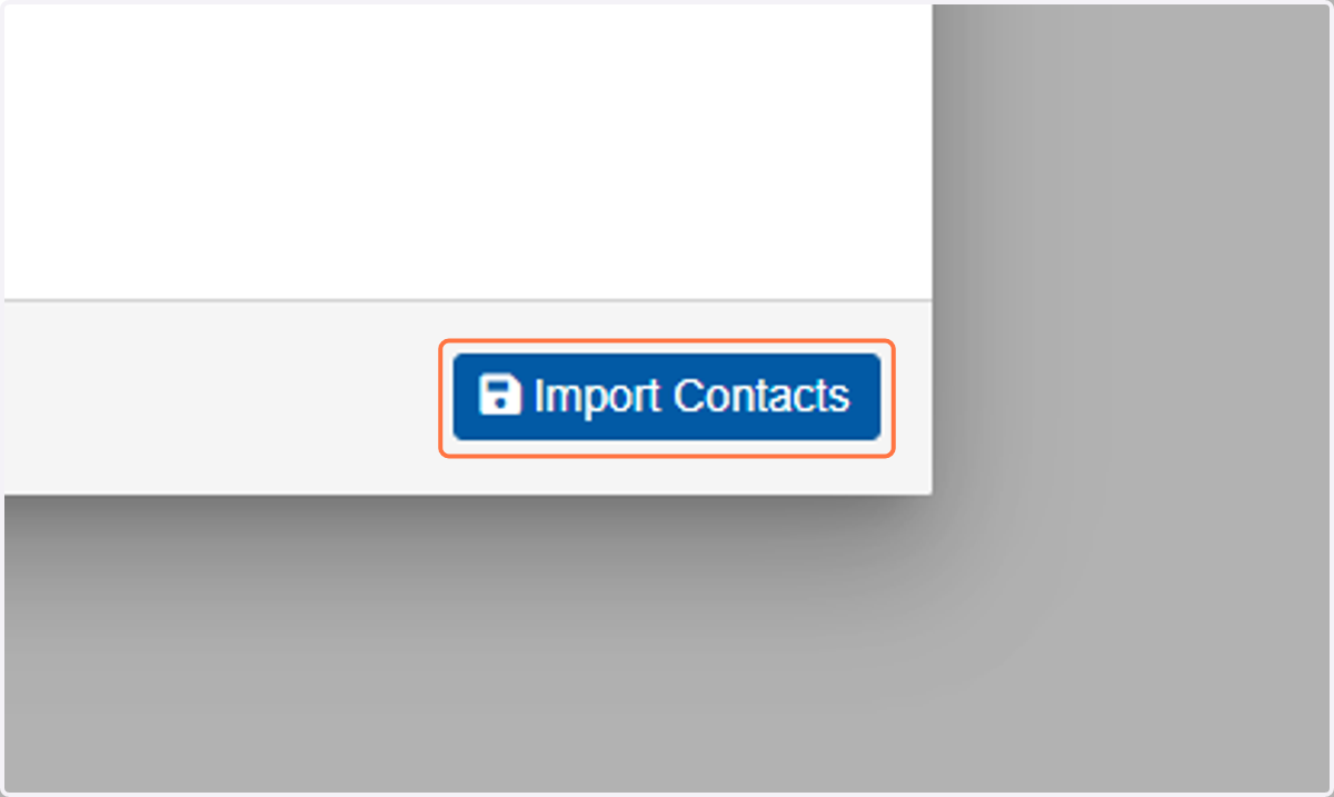 Click on Import Contacts