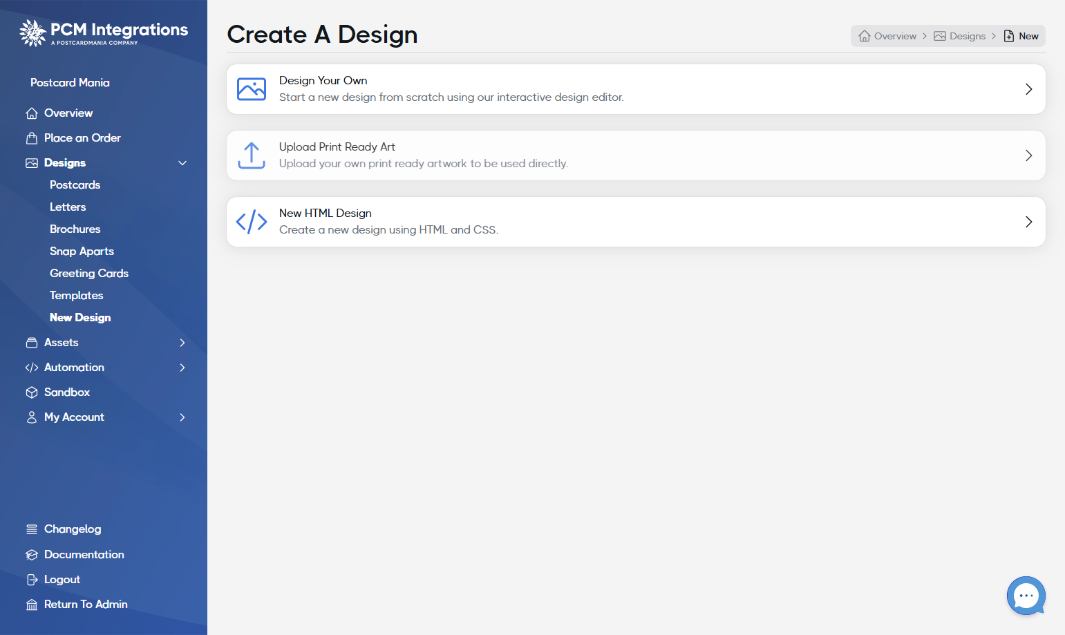 Click on Upload Print Ready Art