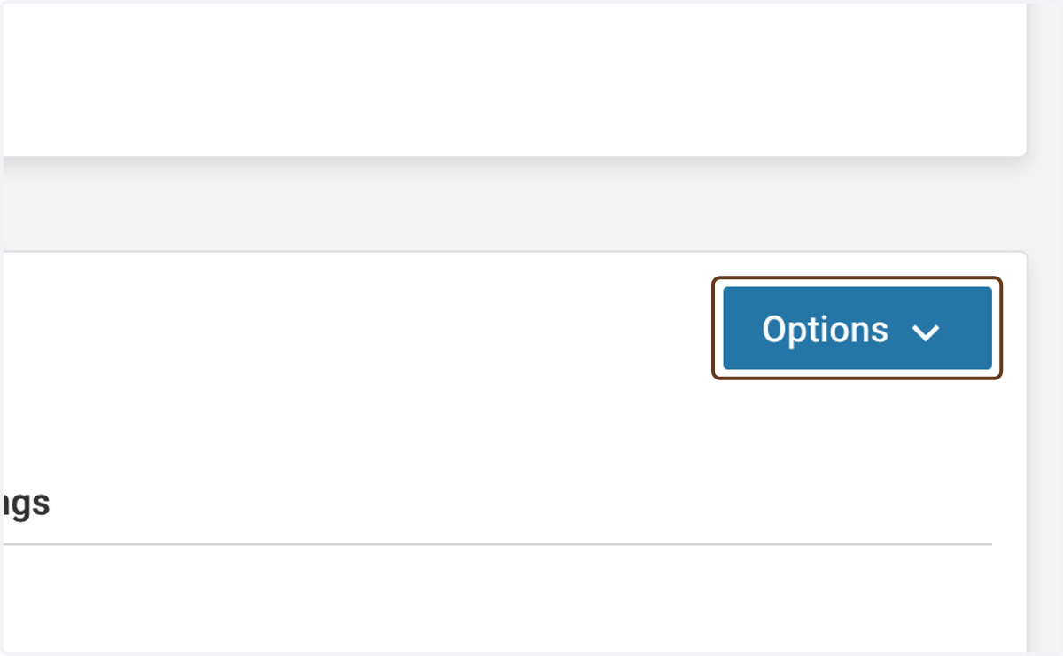 Click on Options