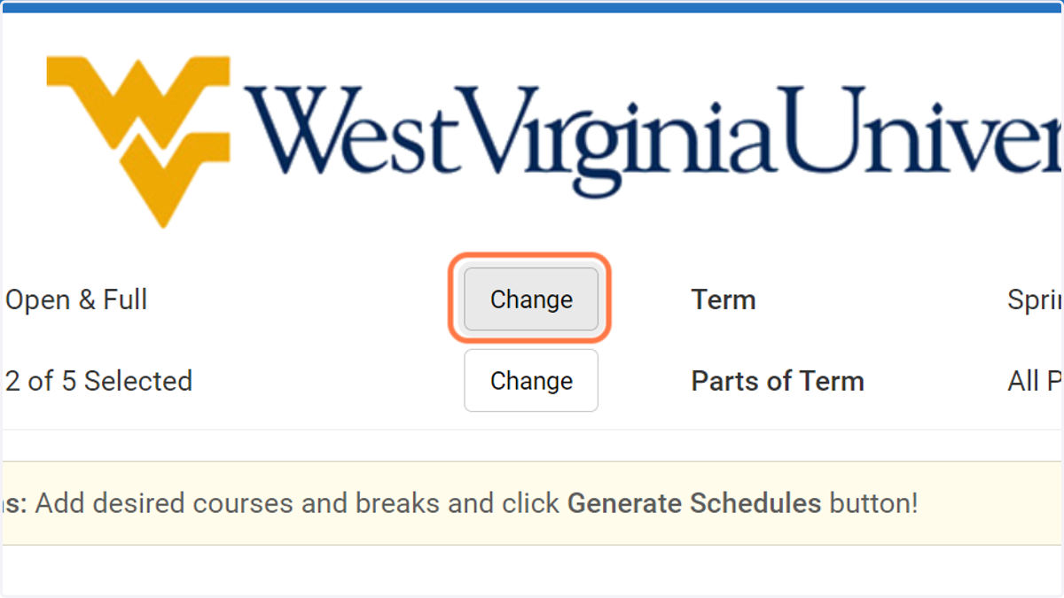 Click on Change…