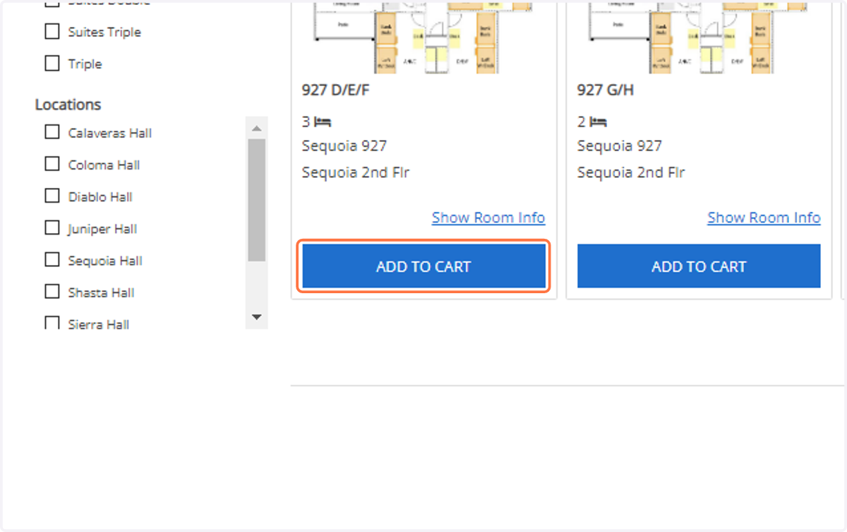 Click on ADD TO CART