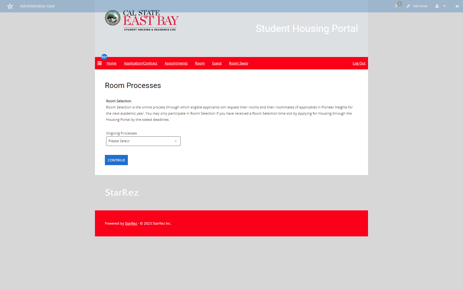 Click on Ongoing Processes