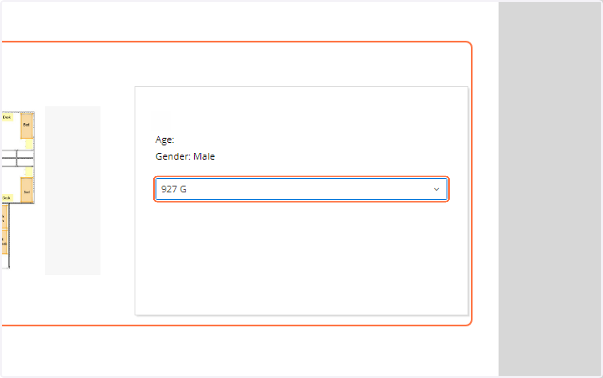 Select the available bed space