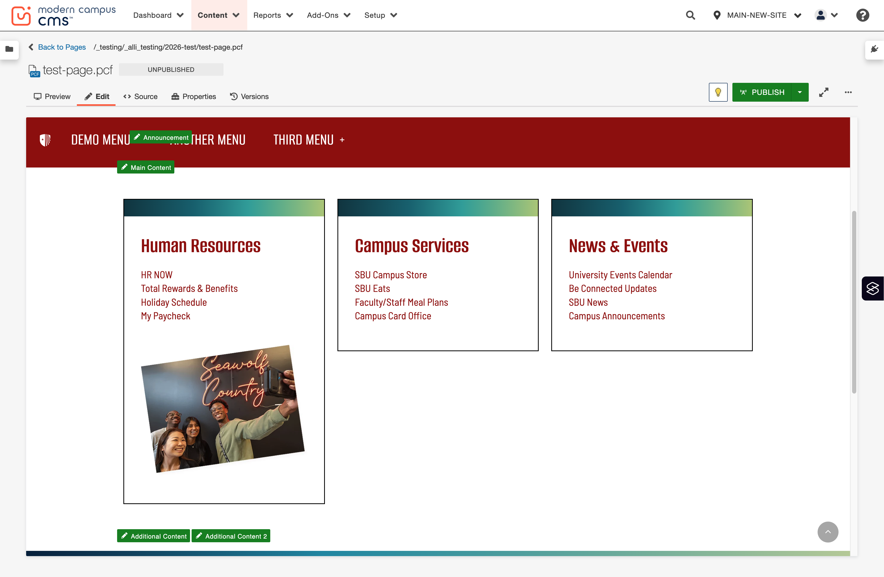 Editor header area with the Preview tab highlighted to review changes.