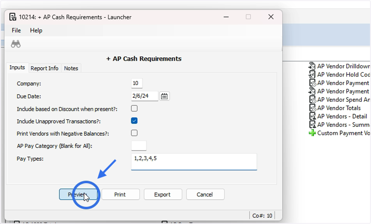 Select Preview