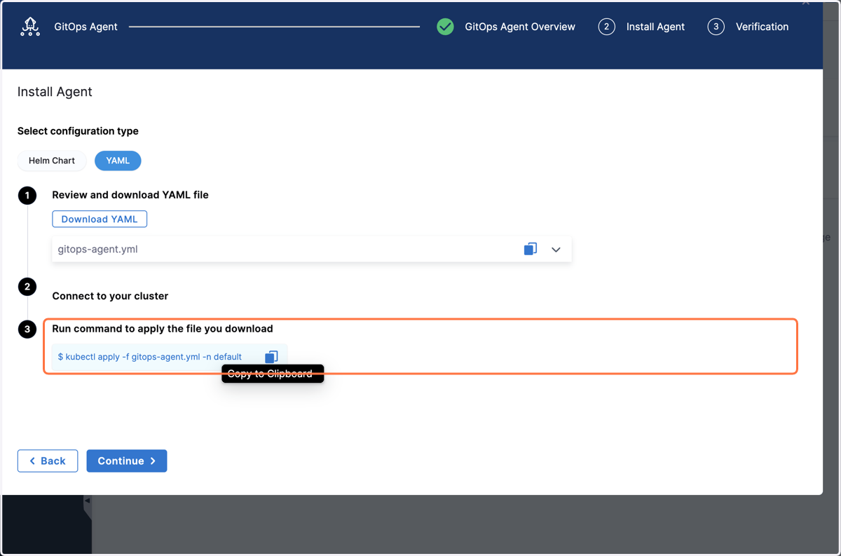 Click on Run command to apply the file you download…