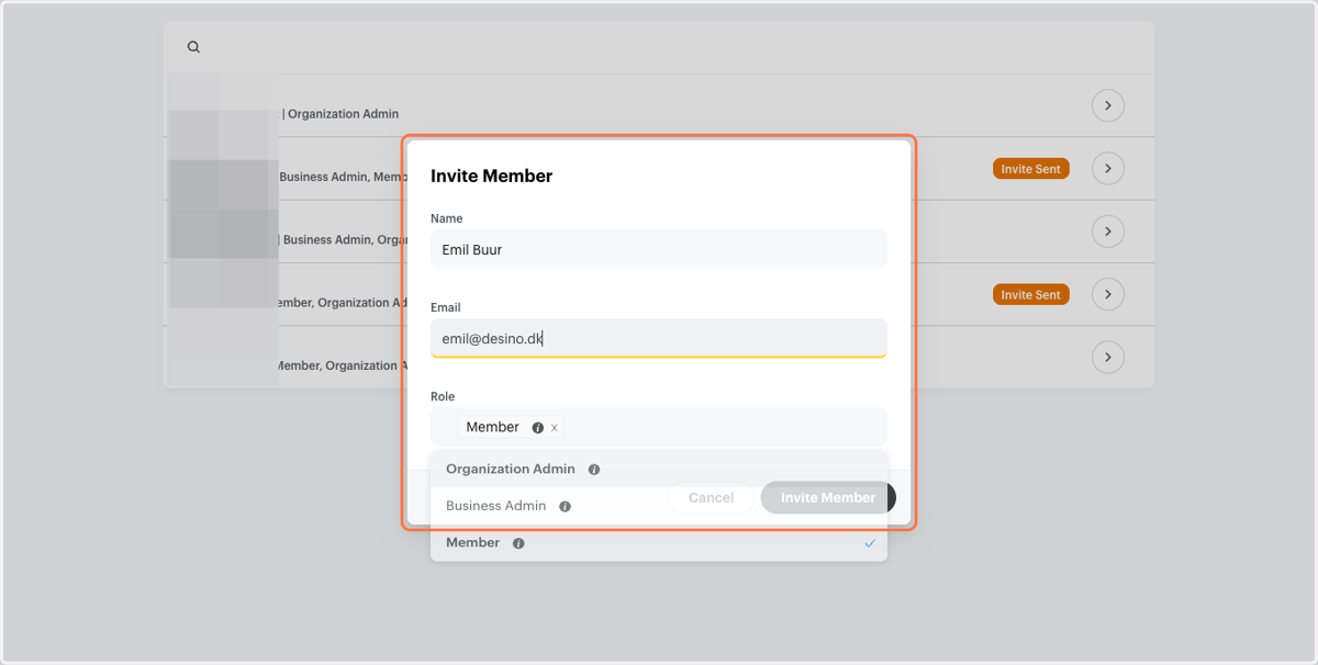 Click on dialog