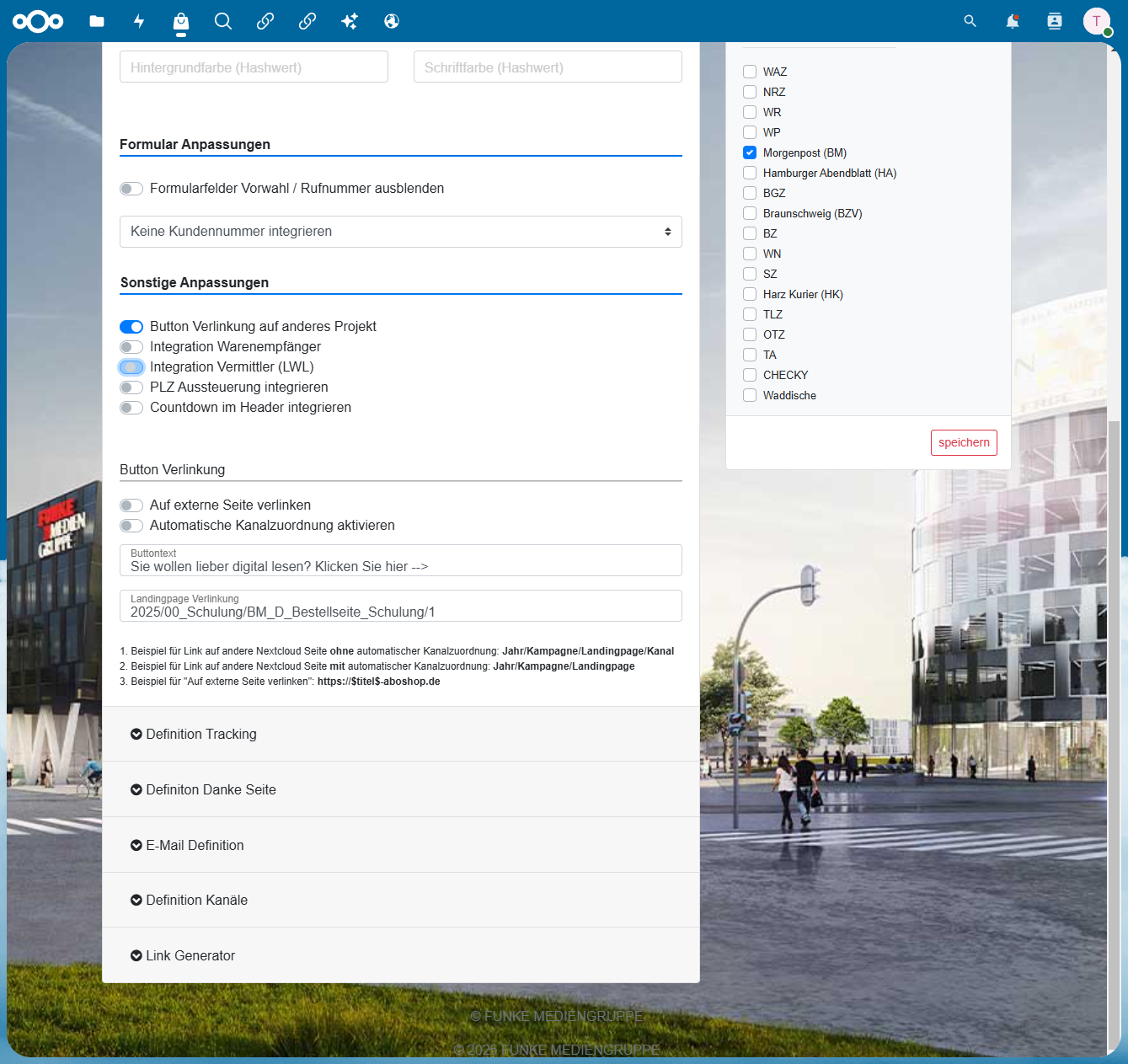 Check Integration Vermittler (LWL)